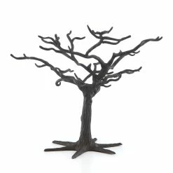 58 Lenox Matte Black Metal Ornament Stand Tree