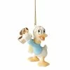 Lenox Christmas Disney Donald Duck Gift Ornament