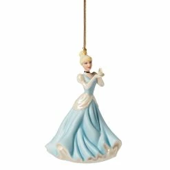 Lenox Christmas Disney Princess Cinderella With Glass Slipper Ornament