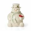 Lenox Christmas Happy Holly Days Cookie Jar