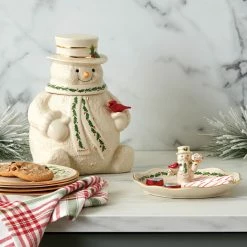 Lenox Christmas Happy Holly Days Cookie Jar -Home Kitchen Shop 892957L a3