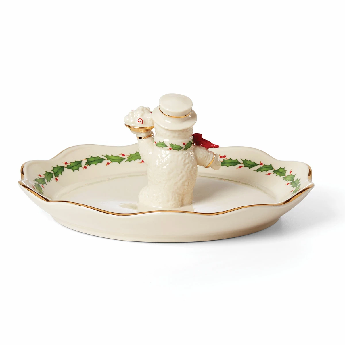 Lenox Christmas Happy Holly Days Treat Dish 2 Lenox Christmas Happy Holly Days Treat Dish - Image 2