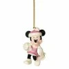 Lenox Christmas 2022 Disney Minnie Snow Games Dated Ornament