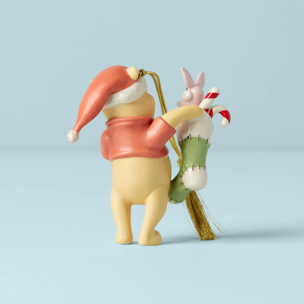 Lenox Christmas Disney 2022 Winnie The Pooh Stocking Surprise Dated Ornament 2 Lenox Christmas Disney 2022 Winnie The Pooh Stocking Surprise Dated Ornament - Image 2