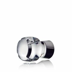 Steuben Desk Accessory, Champagne Cork Sculpture