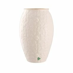 Belleek Pottery LTD Belleek 10" Field Of Shamrocks Vase