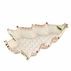 Belleek Pottery LTD Belleek Christmas Tree Basket