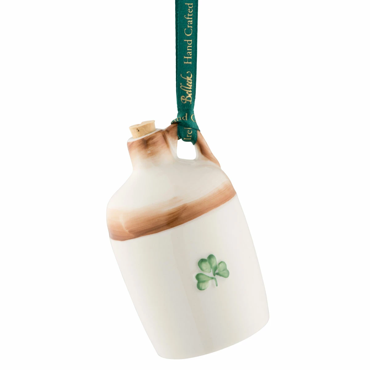 Belleek Pottery LTD Belleek Irish Jar Ornament 1 Belleek Pottery LTD Belleek Irish Jar Ornament