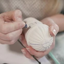 Belleek Pottery LTD Belleek Mussenden Temple Bell Ornament -Home Kitchen Shop B4681 a3