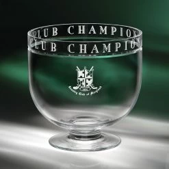 Crystal Blanc, Personalize! 7" Crystal Bowl, Small -Home Kitchen Shop CB441 a1