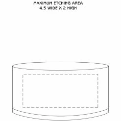 Crystal Blanc, Personalize! 6" Carrington Crystal Bowl