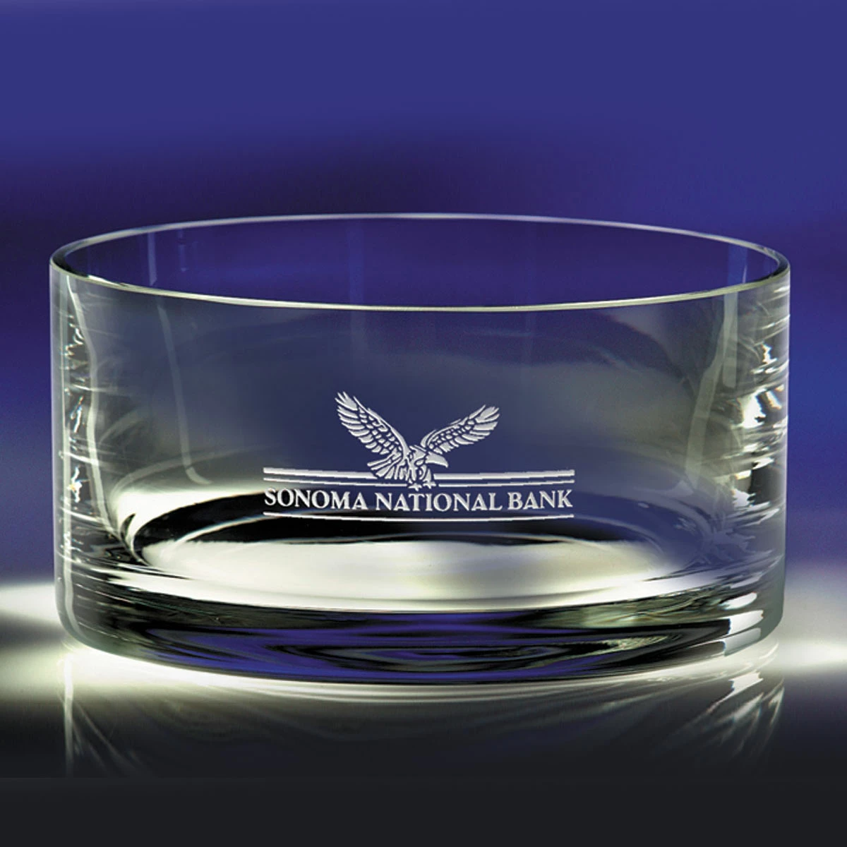 Crystal Blanc, Personalize! 6" Carrington Crystal Bowl 3 Crystal Blanc, Personalize! 6" Carrington Crystal Bowl - Image 3