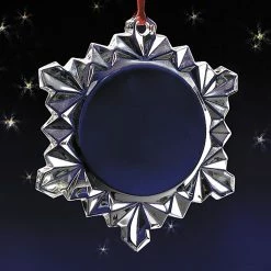 Crystal Blanc Snowflake Ornament