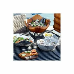 Nambe Mills, Inc. Nambe Metal 11" Scoop Server Bowl -Home Kitchen Shop MT0253N MT0253N a14