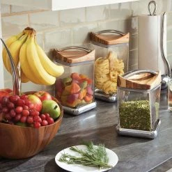 Nambe Mills, Inc. Nambe Metal And Wood 11 1/2" Gourmet Fruit Tree Bowl -Home Kitchen Shop MT0392N a4