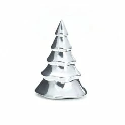 Nambe Mills, Inc. Nambe Metal Deck The Halls Christmas Tree, Medium