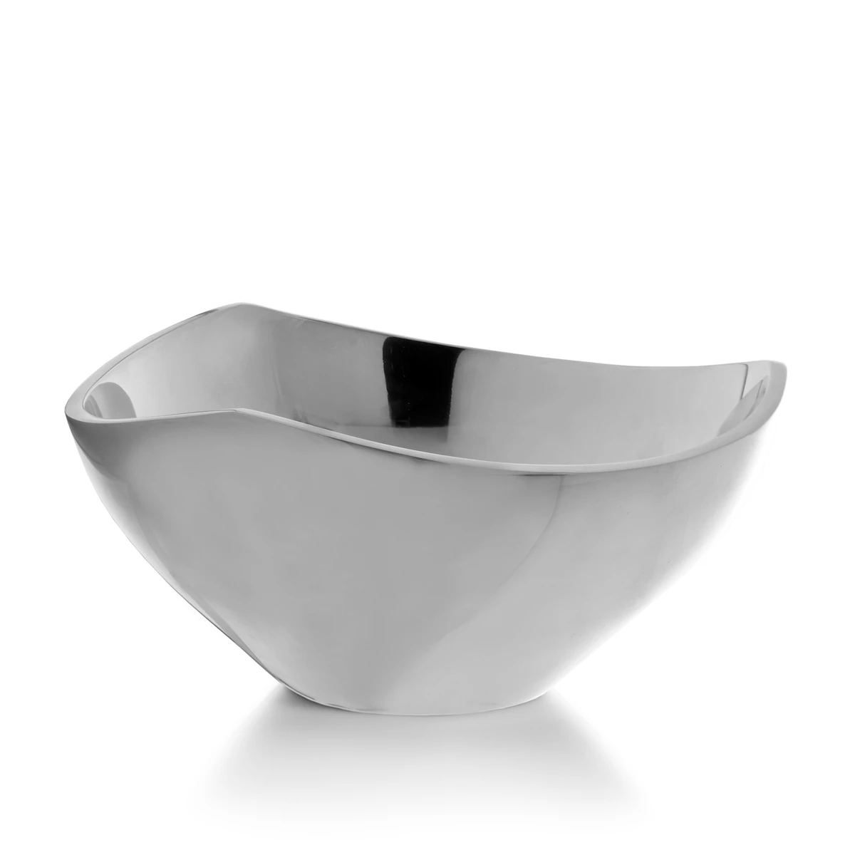 Nambe Mills, Inc. Nambe 4.5" Metal Tri-Corner Bowl 1 Nambe Mills, Inc. Nambe 4.5" Metal Tri-Corner Bowl