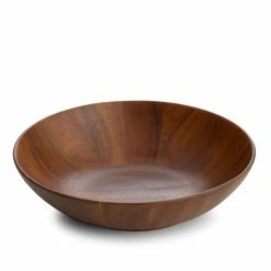 Nambe Mills, Inc. Nambe 9" Skye Wood Individual Salad Bowl