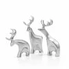 Nambe Mills, Inc. Nambe Christmas Mini Dasher Reindeer Set