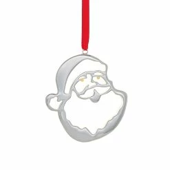 Nambe Mills, Inc. Nambe Santa Christmas Ornament