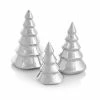 Nambe Mills, Inc. Nambe Mini Christmas Tree Set Of Three